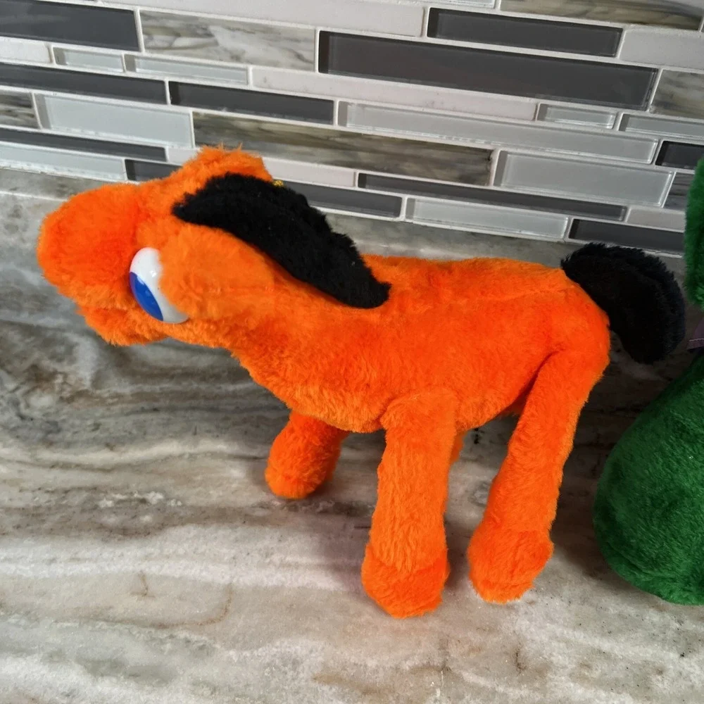 VINTAGE GUMBY AND BENDABLE‎ POKEY PLUSH ACE NOVELTY 1988